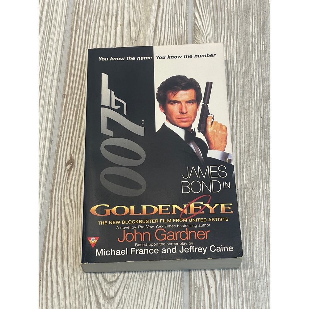 GoldenEye James Bond 007 John Gardner Paperback 1995 Boulevard 1-57297-034-0